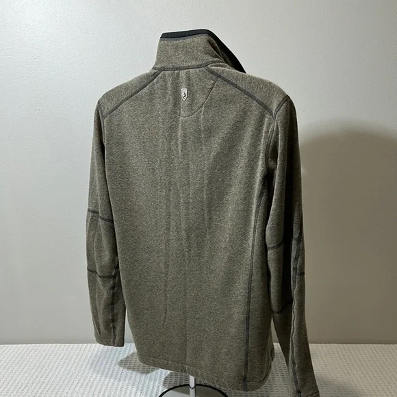 Kuhl Brown Zip Up Sweater with Classic Design - Picture 2 of 6